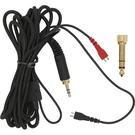 Câble de remplacement pour casque Sennheiser HD25, HD560, HD540, HD480, HD430 - Longueur 3m (1/5)