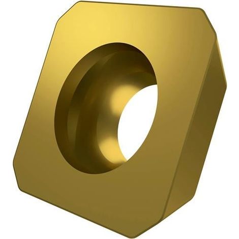 Fräswendeschneidplatte ISO SEEW 1204AFSN:M8340 D.5,5mm PVD beschichtet Gold (1/2)