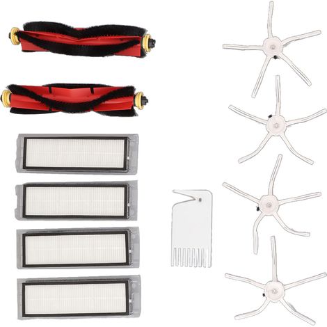 Kit d'accessoires de rechange pour aspirateur robot Mijia Roborock : brosse rotative, filtre et pièces pour l'entretien (1/5)