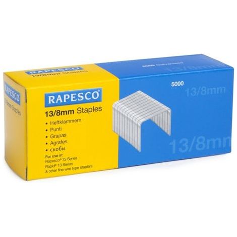 RAPESCO Heftklammer S13080Z3 13/8 verzinkt 5.000 St./Pack. (1/2)