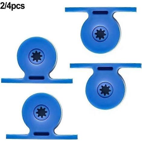 Pièces détachées pour robot nettoyeur de piscine : roulement de turbine de rechange pour Polaris 180/280 C80 LL505G bleu (lot de 2 ou 4). (1/5)