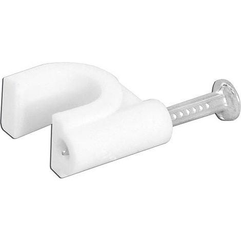 PORTACAVO TONDO 5MM BIANCO FLOP