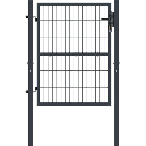 Puerta malla 1m gris RAZO Alt.120cm