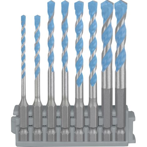 Bosch EXPERT HEX-9 Multi Construction Pick & Click Set 3–8 mm - 2608901455