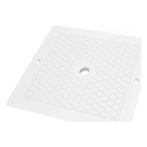 25,5 cm quadratische Skimmerabdeckung, einfach zu installierende, effektive Filtration, quadratische Skimmerabdeckung für Swimmingpool-Spa-Pool-Skimmerabdeckung, hohe Zuverlässigkeit (1/5)