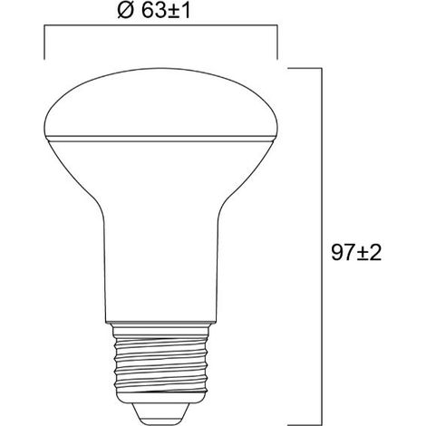 Sylvania REFLED lampe blanc chaud éclairage LED durable (1/7)