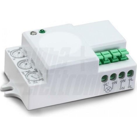Alpha elettronica sensore di movimento micronde 230vac 4 p (1/5)
