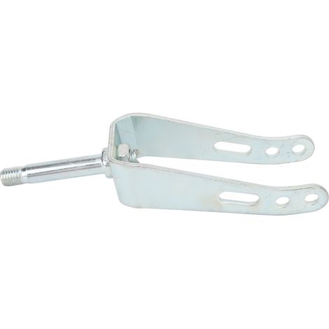 Fourche avant pour fauteuil roulant, acier, roulement à billes, pièce de rechange, remplacement roue avant, compatible fauteuils, robuste et durable (1/5)