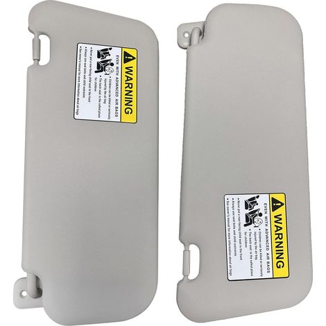 Pare-soleil côté gauche et droit pour voiture à hayon 2010-2013 - Remplace les pièces automobiles BBM2-69-320C-75 avec lumière (1/4)