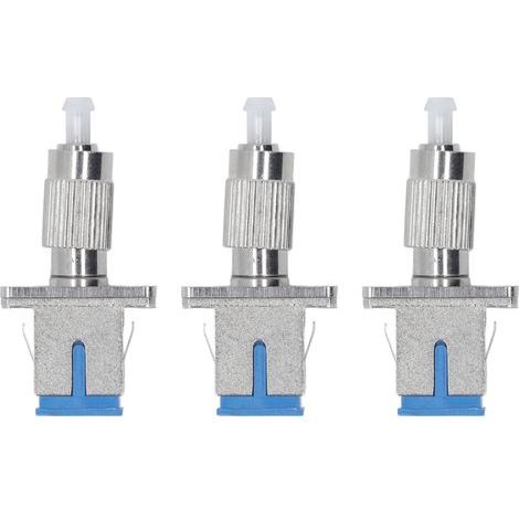 3-piece FC male to SC female optical connector converter adapter for visual fault locator (1/5)
