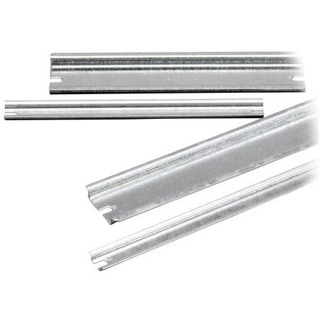 RAIL DIN 35 (L X L X H) 215 X 35 X 7.5 MM ACIER ZINGUÉ FIBOX DR 215 5518029 (1/2)