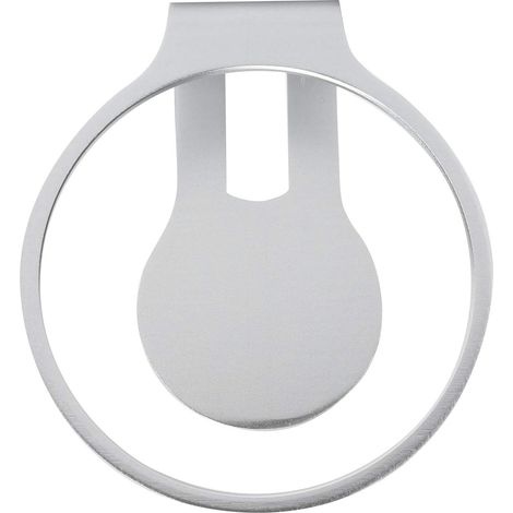 Support Mural pour Haut-Parleur, Supports Muraux pour Haut-Parleur, Support Mural pour, 2 Fiches et 2 Vis, pour pour Divers Environnements Domestiques (Silver) (1/5)
