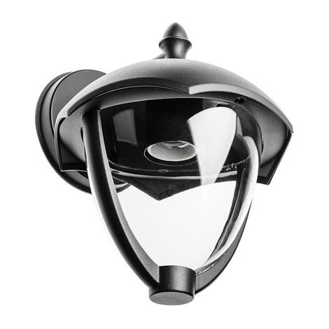 Lampe de jardin Grande-AD, applique murale à base droite, noire - V-GRA0DA00