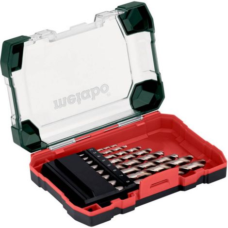 Set di punte DIN 338 HSS-G D.2-8 HSS 8 pezzi con custodia