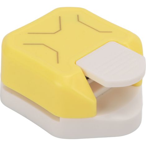Perforateur d'angle portable jaune pour carton, machine à découpe précise et mini coupe-angle (1/5)