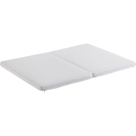 Matelas pliable 140x200cm /140x100cm H3 éponge 23D tissu nid d’abeille respirant compressible.