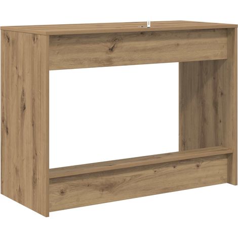 Bureau Table de travail Table d'écriture de lit Chêne artisanal 100 x 45 x 75 cm (1/5)