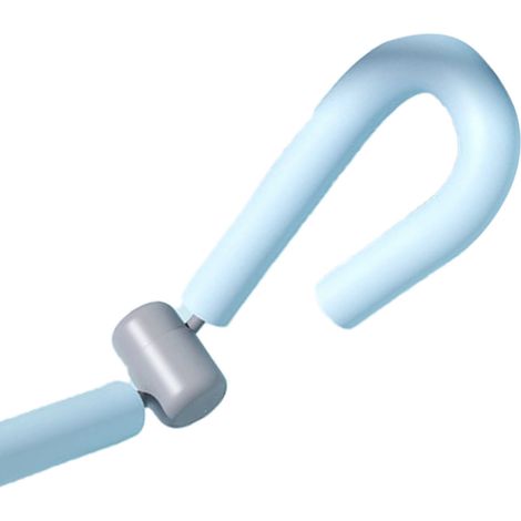 Hüftstraffungsgerät aus NBR- und PP-Stahl, ergonomisches Design, tragbar und elastisch, zur Oberschenkelformung und für Übungen zur Rückbildung nach der Geburt, blau (1/4)