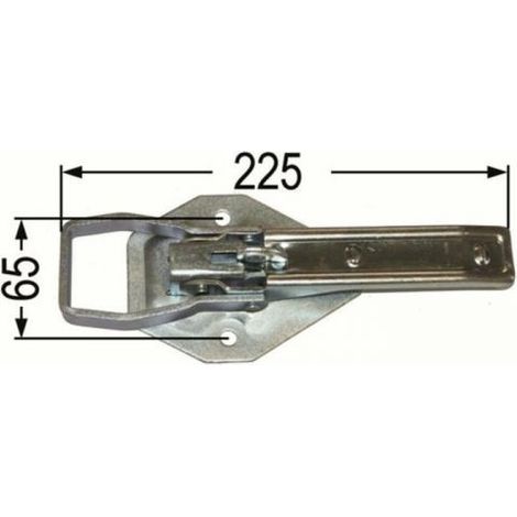 Chiusura per rimorchio 225x65mm