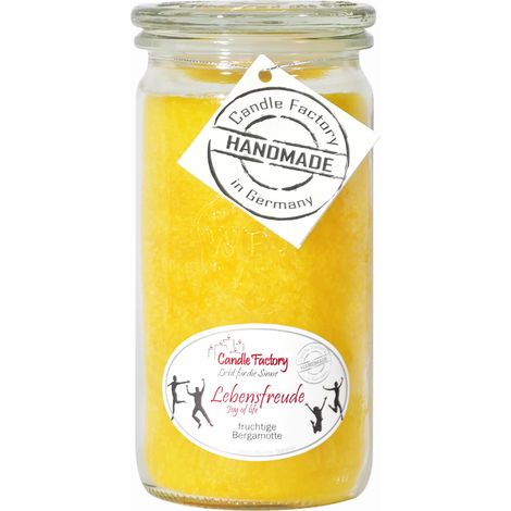 Candle Factory Mini Jumbo Lebensfreude Duftkerze Dekokerze 307176