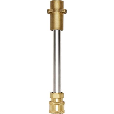 Adaptador para pistola de limpieza de alta presión, adaptador de pistola de espuma de conexión rápida de 1/4" con boquilla. (1/5)