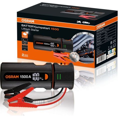 Osram Automotive Système de démarrage rapide BATTERYjumpstart 1500 OJS030 Y206233