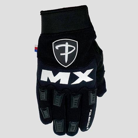 Gants Cross MX II noirs, renforts professionnels, taille L POLEDNIK (1/2)