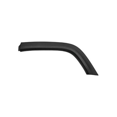 Extension d'aile arrière gauche noire Jeep Compass 2 phase 1 2017-2020