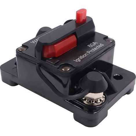 disjoncteur Automatique De Voiture Yacht Rv, Disjoncteur Automatique, 80a (1/5)