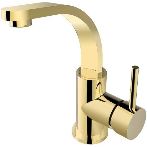 Robinet de lavabo bas Decco II doré Besco (1/2)
