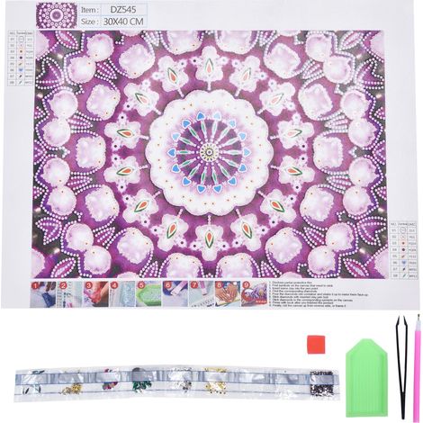 Tableau Diamant 5D DIY pour Décoration Intérieure Maison Bureau Chambre DZ545 (1/5)