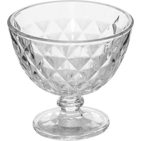 Coupe Lea transparent D11xp10,2cm - Atmosphera créateur d'intérieur