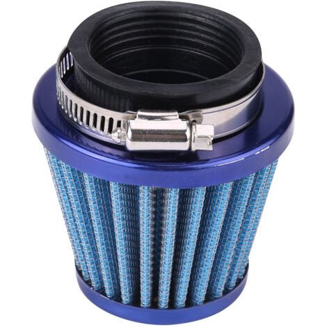 Filtre à air 44 mm pour Gy6 150 cc ATV Quad 4 roues Go Kart Buggy Scooter cyclomoteur (bleu) (1/5)