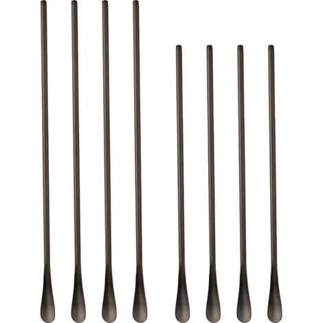 Cuillère À Café - En Acier Inoxydable 304 - Pour Café Thé Cocktail Jus - Lot De 8 Pièces (1/5)
