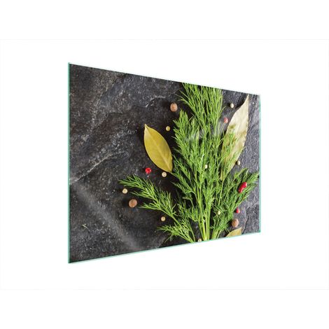 GLASSCHUTZPLATTE FÜR HERD 70x52 KOPPER (1/5)