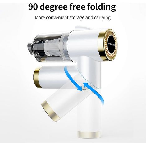 Aspirateur de voiture sans fil, portable et pliable à 90°, 9000 Pa (1/4)