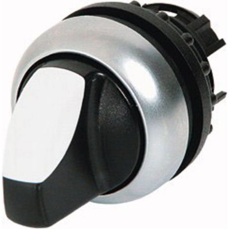 Bouton sélecteur M22-WLK3-W 216833-WH blanc 1 pc(s)