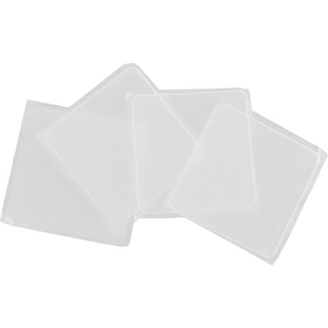 Lot de 10 patins antidérapants en PVC pour pieds meubles, réduisant le (1/5)