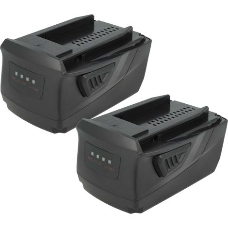 vhbw 2x Akku Ersatz für Hilti B22/2.6, B22/3.3, B22/5.2, B22/8.0 für Werkzeug (6000 mAh, Li-Ion, 21,6 V)
