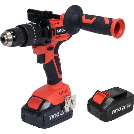 Yato YT-82791 trapano senza fili nero 18V 2x3Ah (1/3)