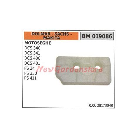 DOLMAR-Luftfilter für Kettensäge DCS 340 341 400 401 019086