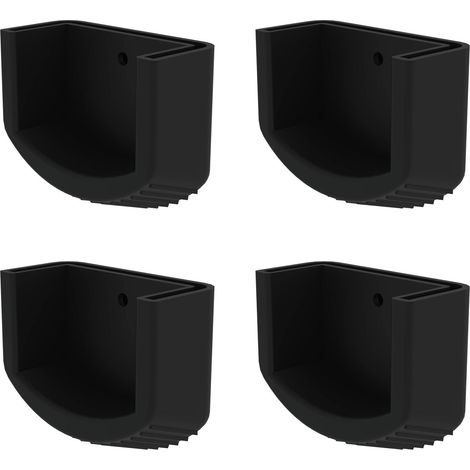 MUNK Außenschuh für Teleskopleiter 71x30mm 4 Stück