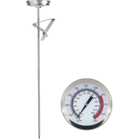 Thermomètre und Viande-Analog aus rostfreiem Edelstahl, ideal für La Viande, Le Poisson, La Volaille, Thermomètre und Barbecue, Rôtissage-Parfait (1/5)