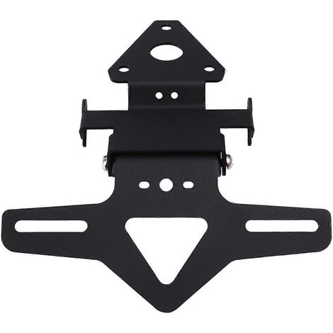 Support de plaque d'immatriculation moto avec rangement pour 660-- (1/5)