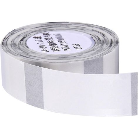 Thermodruck-Etikettenpapier mit Barcode, Preisangabe, Größe und Name, Blanko-Etiketten, wasserfest, reißfest, 14 x 30 mm (1/5)