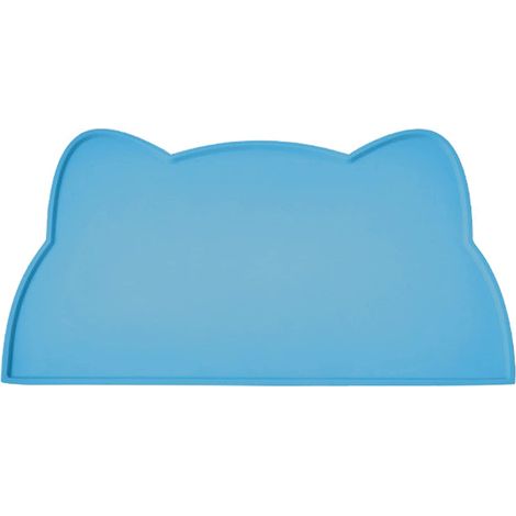 Tapis pour gamelle de chat et de chien, tapis en silicone antidérapant, tapis imperméable pour animaux de compagnie - FM (1/5)