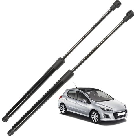 2 Vérins de Coffre Voiture pour 308 (1ère Génération) 2007–2013, Vérins Hayon Arrière Hydraulique 8731Q6, 9657342180, 1635441780 (1/5)