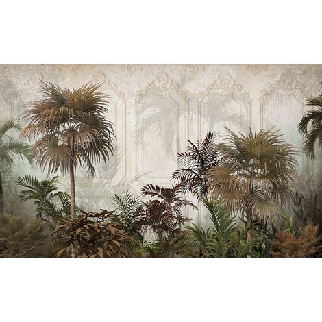 Papier peint panoramique - Forêt Tropicale - 130 cm x 78 cm (1/2)