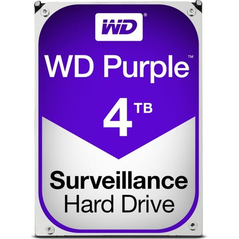 Disco duro de 3,5" SATA3 WD WD40PURX Purple de 4 TB, 24x7 (1/3)