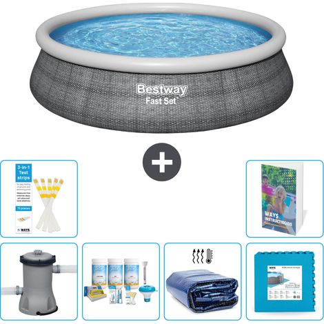 Bestway Bestway Fast Set Ronde - 457x84 cm - 7-pièces S188 (1/5)